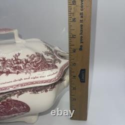 Johnson Brothers'Twas The Night Before Christmas 4qt Soup Tureen 12x8.5x7.5