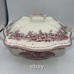 Johnson Brothers'Twas The Night Before Christmas 4qt Soup Tureen 12x8.5x7.5
