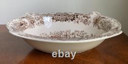 Johnson Brothers Wild Turkeys Native American Windsor Ware 9.75 Vegetable Bowl