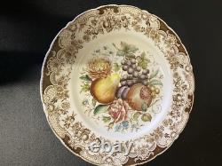 Johnson Brothers Windsor Ware Harvest Fruit 10 3/4 Dinner Plates Set of 4