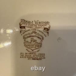 Johnson Brothers WindsorWare Plate 10 Mount Vernon made in England Set-7 VGUC