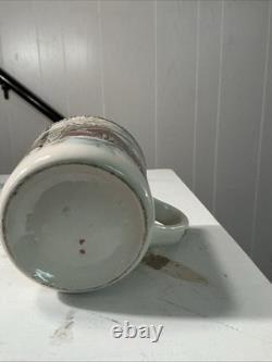 Johnson brothers friendly village Coffee Pot, Sugar Bowl, Creamer And 5 Mugs