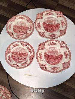 Johnson brothers old britain castles pink