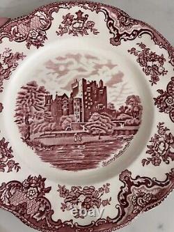 Johnson brothers old britain castles pink england Dinnerware Plates China