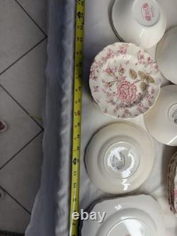 Johnson brothers rose chintz Set Of 58 Pieces