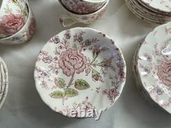 Johnson brothers rose chintz Set Of 58 Pieces