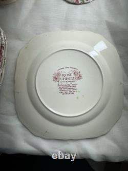 Johnson brothers rose chintz Set Of 58 Pieces