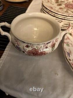 Johnson brothers rose chintz china 25 pieces