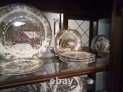 Johnsons bros dish set 12 people set, 1955 England