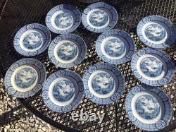 Lot Magnolia Johnson Bros Dinner Ware Plates Birds 35 Pieces