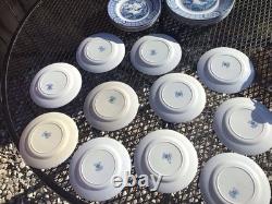 Lot Magnolia Johnson Bros Dinner Ware Plates Birds 35 Pieces