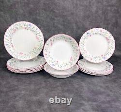 Lot of 11 JOHNSON BROS BROTHERS Summer Chintz Luncheon & Salad Plates & Bowls