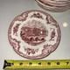 Lot Of 11 Johnson Brothers Old Britain Castles Pink (crown Mark) Bread Plates