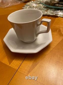 Lot of 45 Vintage Johnson Brothers Heritage White Ironstone, Made in England