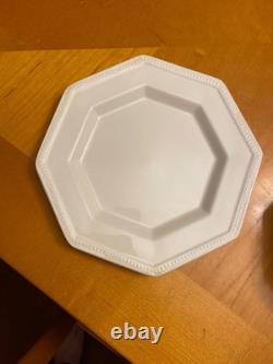 Lot of 45 Vintage Johnson Brothers Heritage White Ironstone, Made in England