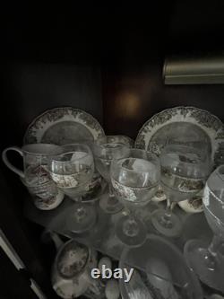 Massive Johnson brothers friendly village vintage collection made in England