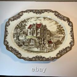 Mid 20th Century Johnson Brothers Heritage Hall Ironstone Platter-Victorian