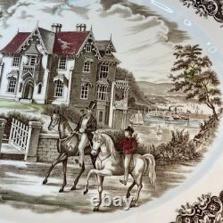Mid 20th Century Johnson Brothers Heritage Hall Ironstone Platter-Victorian