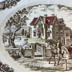 Mid 20th Century Johnson Brothers Heritage Hall Ironstone Platter-Victorian