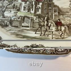 Mid 20th Century Johnson Brothers Heritage Hall Ironstone Platter-Victorian