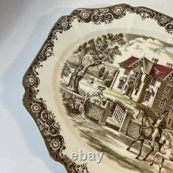 Mid 20th Century Johnson Brothers Heritage Hall Ironstone Platter-Victorian