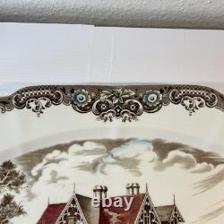 Mid 20th Century Johnson Brothers Heritage Hall Ironstone Platter-Victorian
