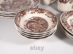 NEW Johnson Brothers His Majesty Turkey Dinnerware 16 pieces, New in Box