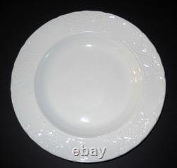 NEW Set of 5 Johnson Brothers 9-3/8 Richmond White Rimmed Soup Bowls England