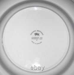 NEW Set of 5 Johnson Brothers 9-3/8 Richmond White Rimmed Soup Bowls England