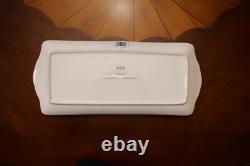 OBC by Johnson Bros. Castles Christmas with Santa 15 rectangular platter. NEW