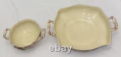 Old English Chintz Johnson Brothers Soup Tureens Floral Lot of 2 Without Lids