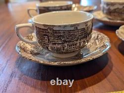 Olde English Countryside Johnson Brothers Assortment 32 Pieces With COFFEE POT