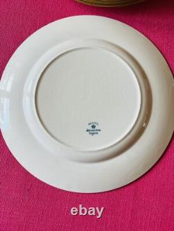 Pareek Johnson Bros Gold Encrusted 101/2 Dinner Plates Set Of 10