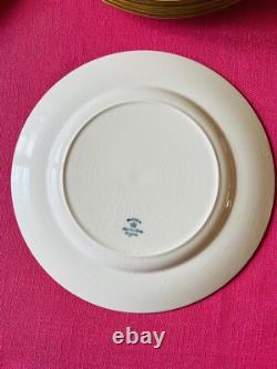 Pareek Johnson Bros Gold Encrusted 101/2 Dinner Plates Set Of 10