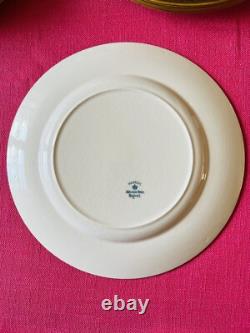 Pareek Johnson Bros Gold Encrusted 101/2 Dinner Plates Set Of 10