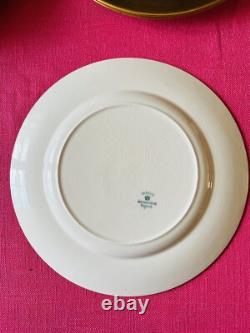 Pareek Johnson Bros Gold Encrusted 101/2 Dinner Plates Set Of 10