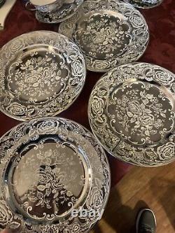 Pareek Mirror Luster Rockwell Johnson Bros? 4 dinner plates Pristine England