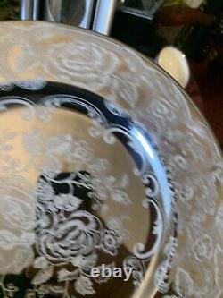 Pareek Mirror Luster Rockwell Johnson Bros? 4 dinner plates Pristine England