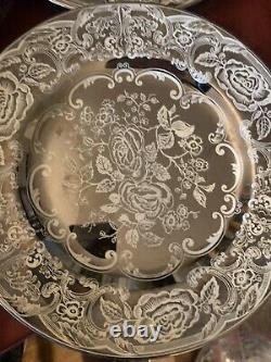 Pareek Mirror Luster Rockwell Johnson Bros? 4 dinner plates Pristine England