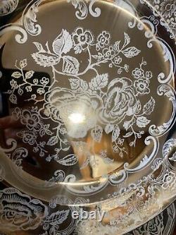 Pareek Rockwell Johnson Bros. Mirror Lustre? 4 dinner plates Pristine Rare Mint