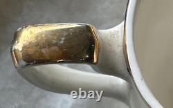 Pareek by Johnson Bros. England Black & Gold Band Gravy Dish, Bowls, Plates 24pc