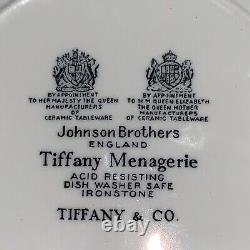 Pre-loved TIFFANY & CO. X Johnson Bros ENGLAND tin glazed PLATE