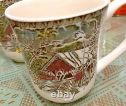 RARE VTG Johnson Brothers Friendly Village Sugar Maple Svc for 12 RARE VTG Johnson Brothers Friendly Village Sugar Maple Svc for 12