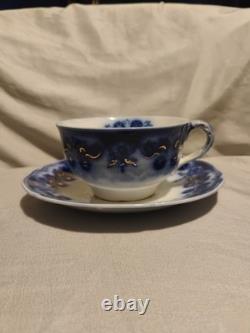 Rare Johnson Bros. England Stanley Pattern Teacup And Saucer