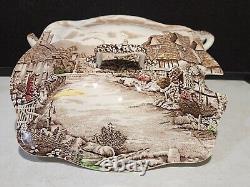 Rare Large Johnson Brothers Olde English Countryside Soup Tureen With LID