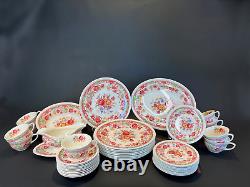 Rare Vintage Johnson Brothers WINCHESTER China Set 43 Pieces! FREE SHIPPING