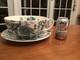 Rare Vtg Johnson Bros English Chippendale Oversize Tea Cup Saucer Soup Tureen