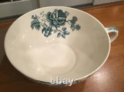 Rare Vtg Johnson Bros English Chippendale Oversize Tea Cup Saucer Soup Tureen