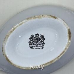 Royal Ironstone China Johnson Bros England Oval Covered Vegetable Bowl Rare Cond