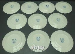 Set 10 Johnson Bros Coaching Scenes Blue 9.75 Dinner Plate England